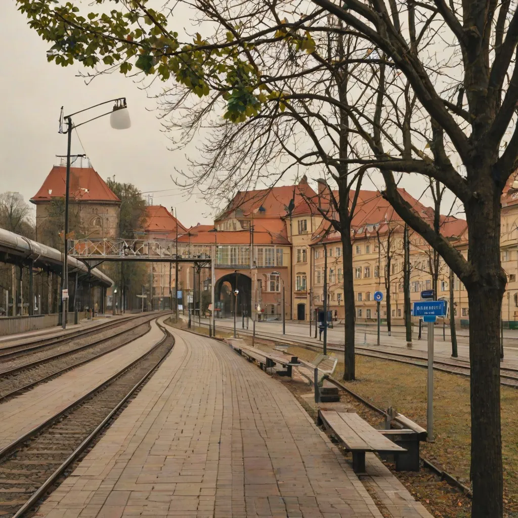 Jak dojechać z dworca PKP Inowrocław do sanatorium Kujawiak?