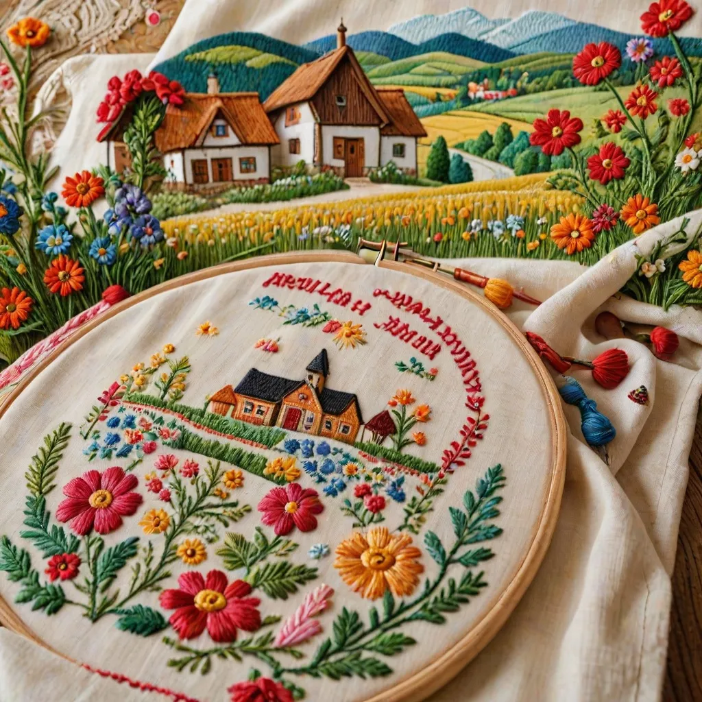 Czym charakteryzuje się haft kujawski?